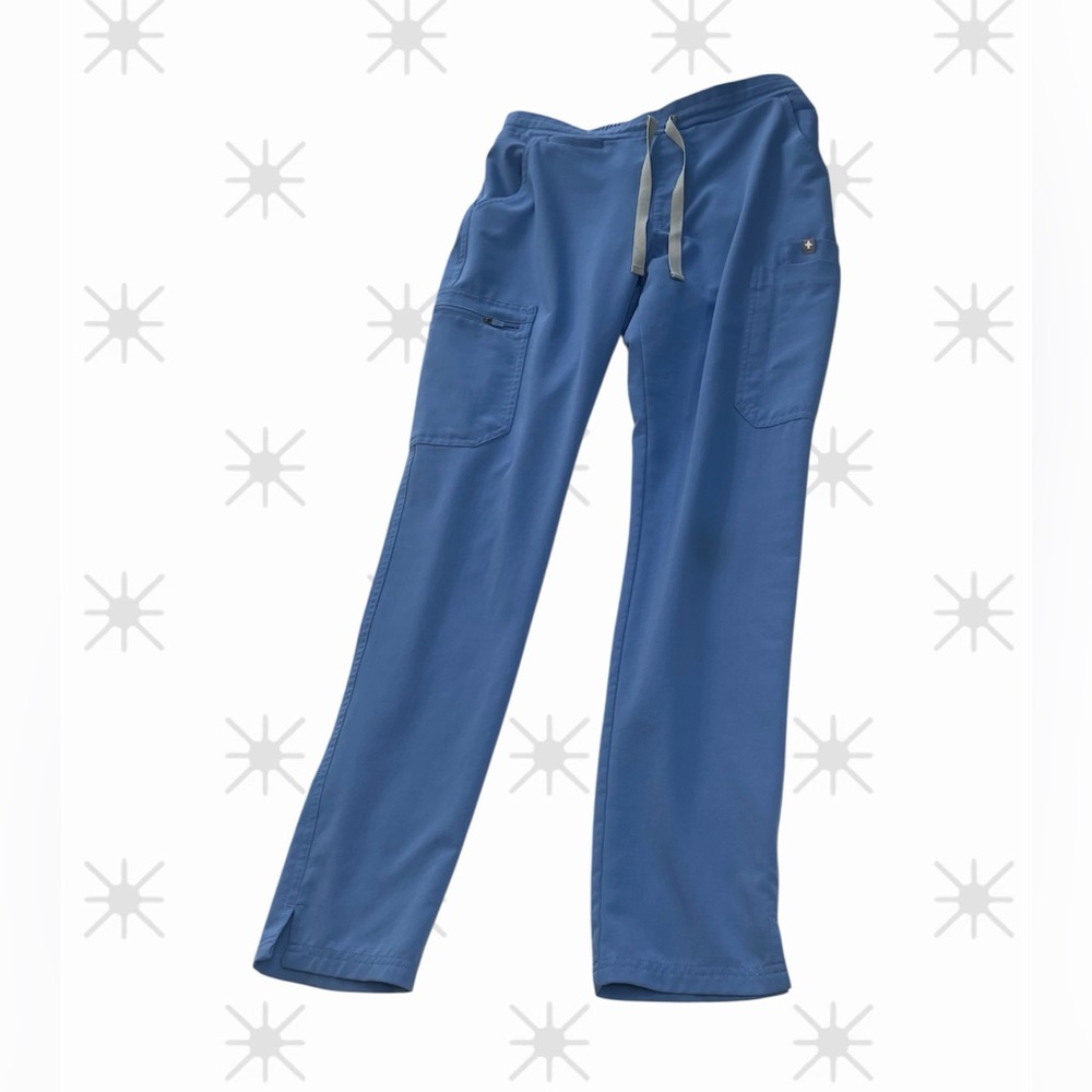 Figs Technical Collection Blue‎ Scrub Pants~ Size XS ~ Healthcare or Caregivers
